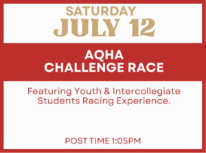 wyoming downs aqha challenge race tickets